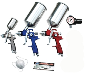 Picture of 9 Piece Spray Gun Kit